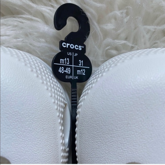 White Crocs Clogs NWT - Picture 6 of 7